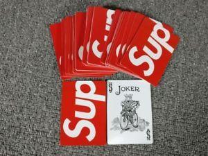 No Box Logo - Supreme X Bicycle - Playing Cards Deck Box Logo Sup 2009 - No Box | eBay