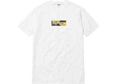 No Box Logo - SUPREME HYPE BEAST BROOKLYN Camo Box Logo Colorway WHITE Tee T Shirt ...
