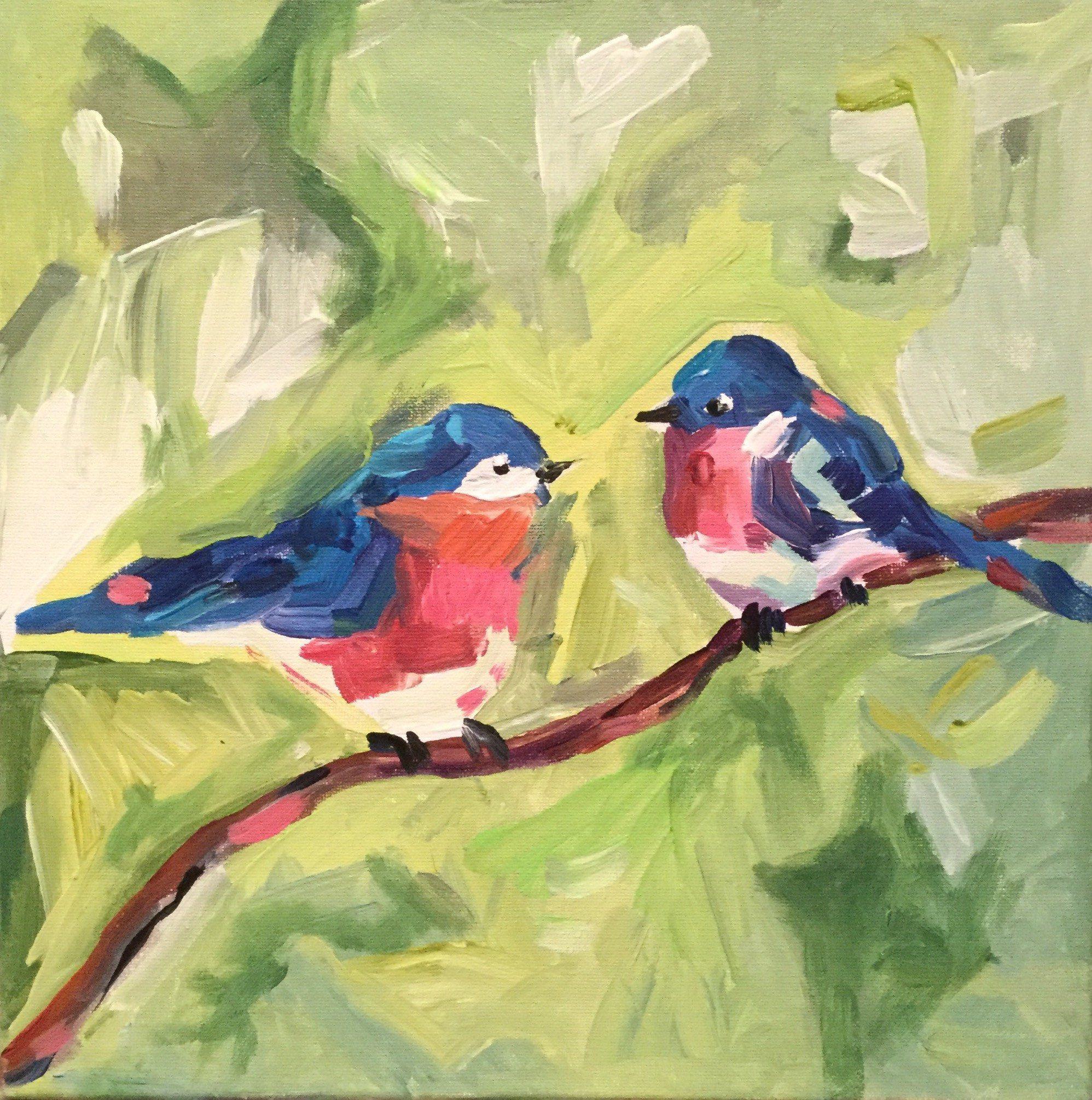 Two Blue Bird Logo - Two Blue Birds - Susie Elder – Artist Collectives