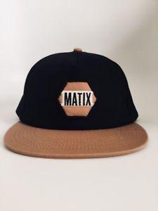 Matix Clothing Logo - Matix Clothing Black/Light Brown Octogon Logo Hat Adjustable ...