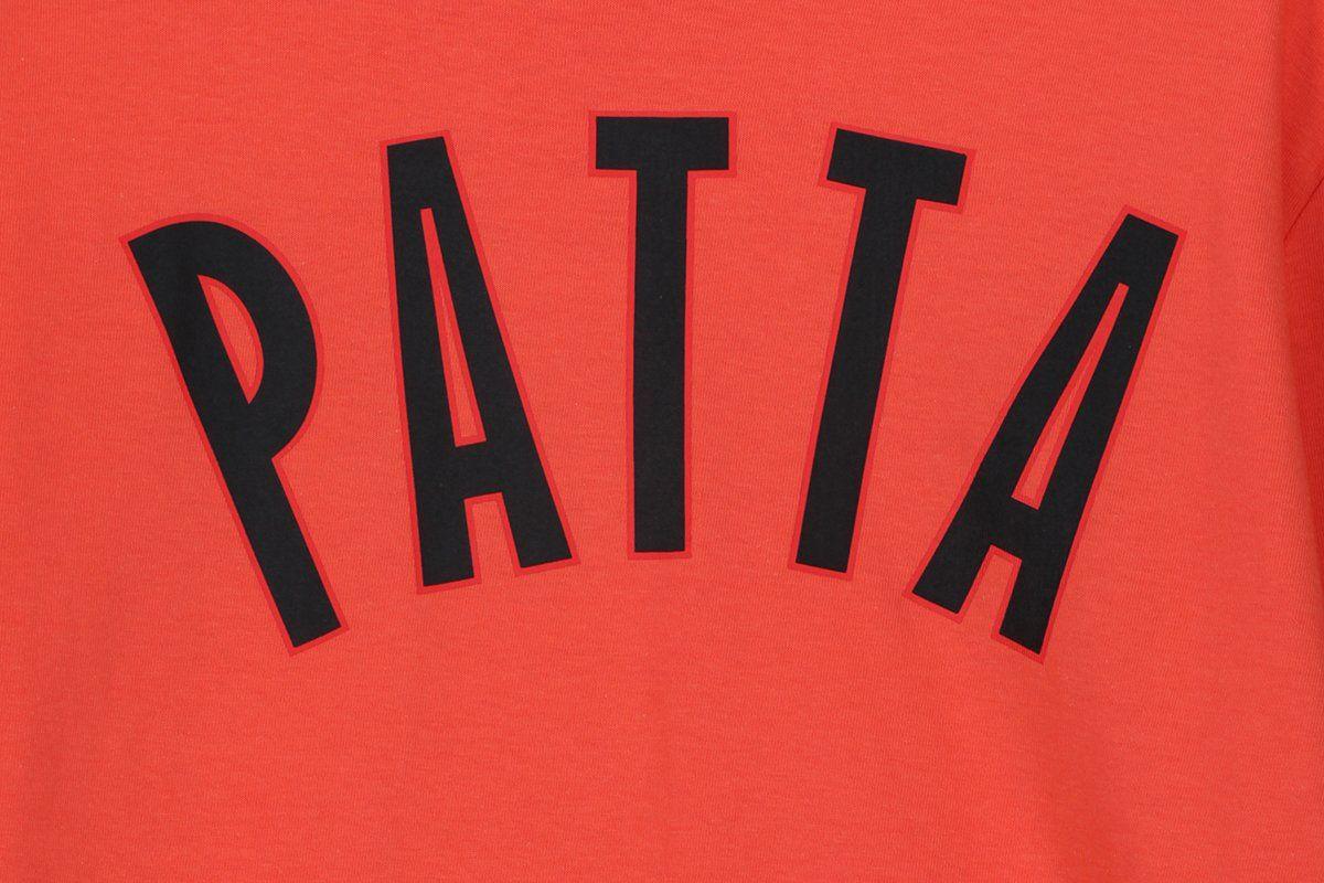 Red Curve Logo - Patta Curve Logo LS Tee – Hanon