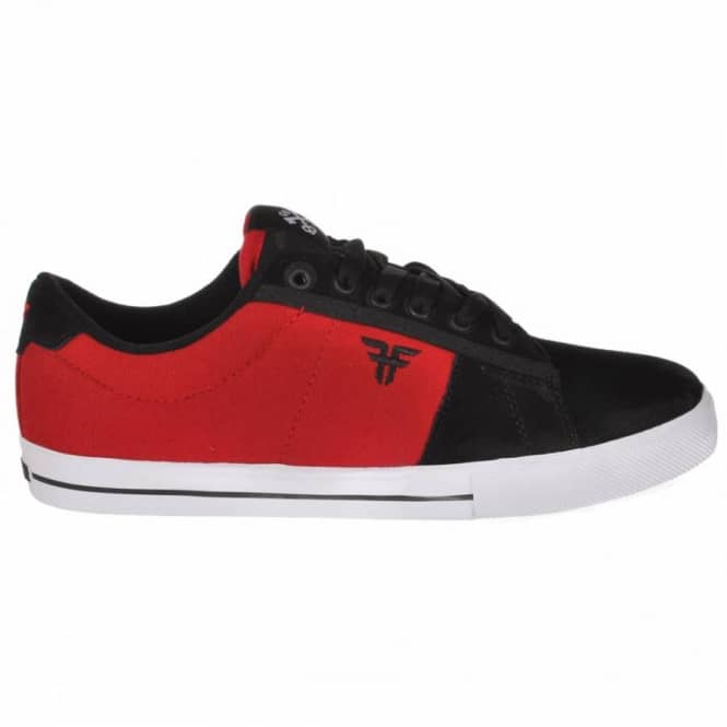 Crimson Fallen Logo - Fallen Kids Bomber Black/Crimson/Hill Youth Skate Shoes - Kid's ...