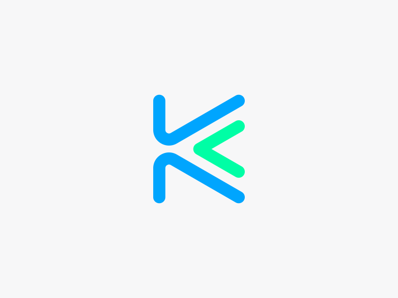 K Brand Logo - K Logo Design