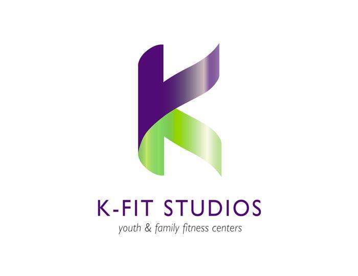 K Brand Logo - K-FIT STUDIOS – LOGO DESIGN « Luck Design
