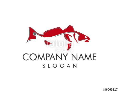Red Fish Logo - RedFish design
