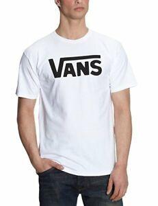 Small Vans Logo - New Adult VANS Classic Logo T Shirt Sizes Small To XL Printed Logo