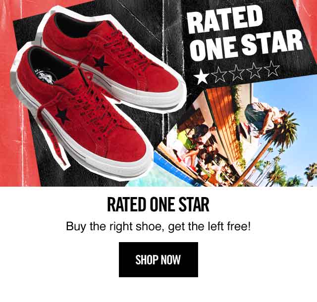 Red White and Black Star Clothing Company Logo - Chuck Taylor All Stars. Converse All Star Shoes
