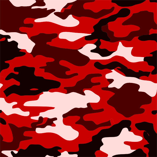 Black Camo Logo - Camouflage Red Logo Clip Art at Clker.com - vector clip art online ...