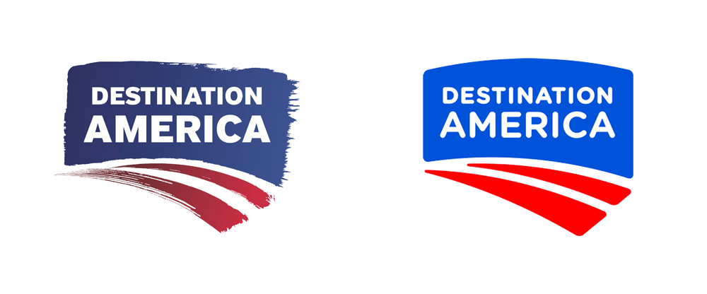 New American Logo - Brand New: New Logo And On Air Look For Destination America