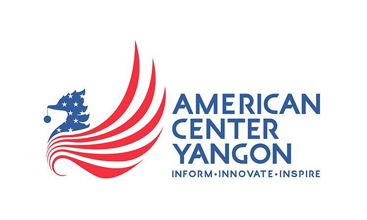 New American Logo - New American Center Logo. U.S. Embassy in Burma