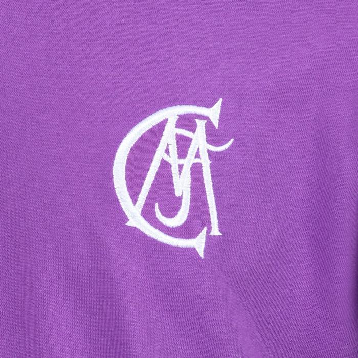 Adidas Purple Logo - adidas Originals Real Madrid Retro Jersey
