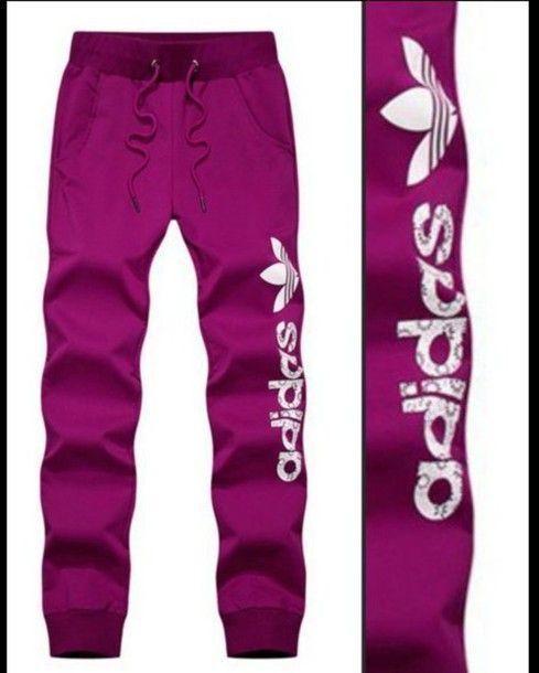 Adidas Purple Logo - tights, purple, logo, logo pants, casual, fitness, fitness pants ...