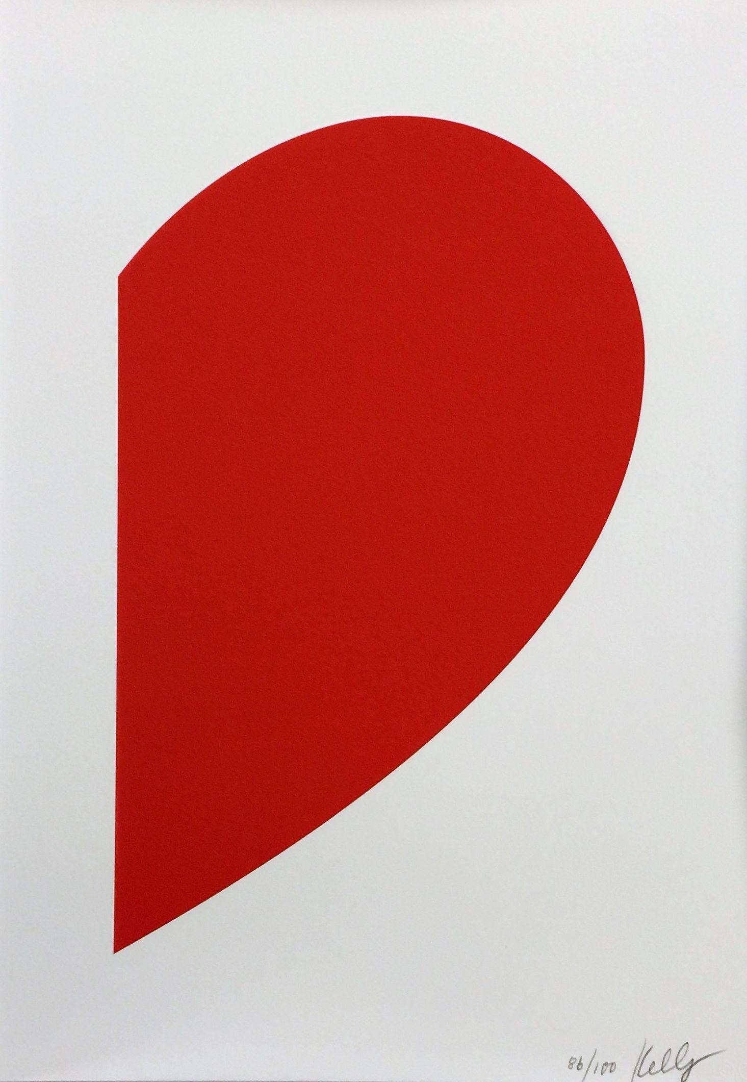 Red Curve Logo - Small Red Curve - Ellsworth Kelly | Paddle8