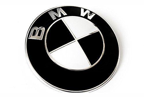 White BMW Logo - Amazon.com: MATTE BLACK Sticker Overlay Vinyl for All BMW Emblems ...