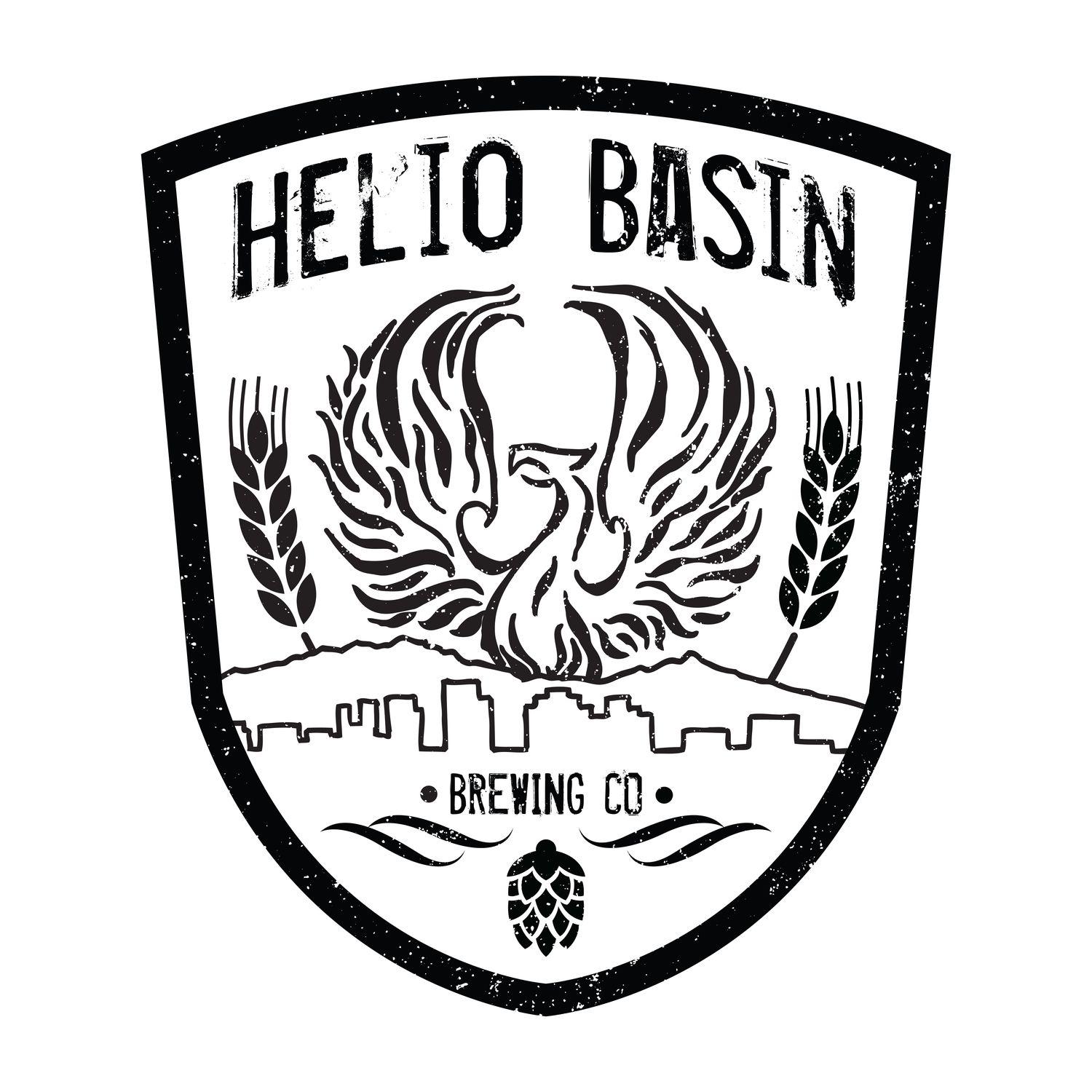 The Basin Logo - Helio Basin Brewing Co. | Phoenix, Arizona