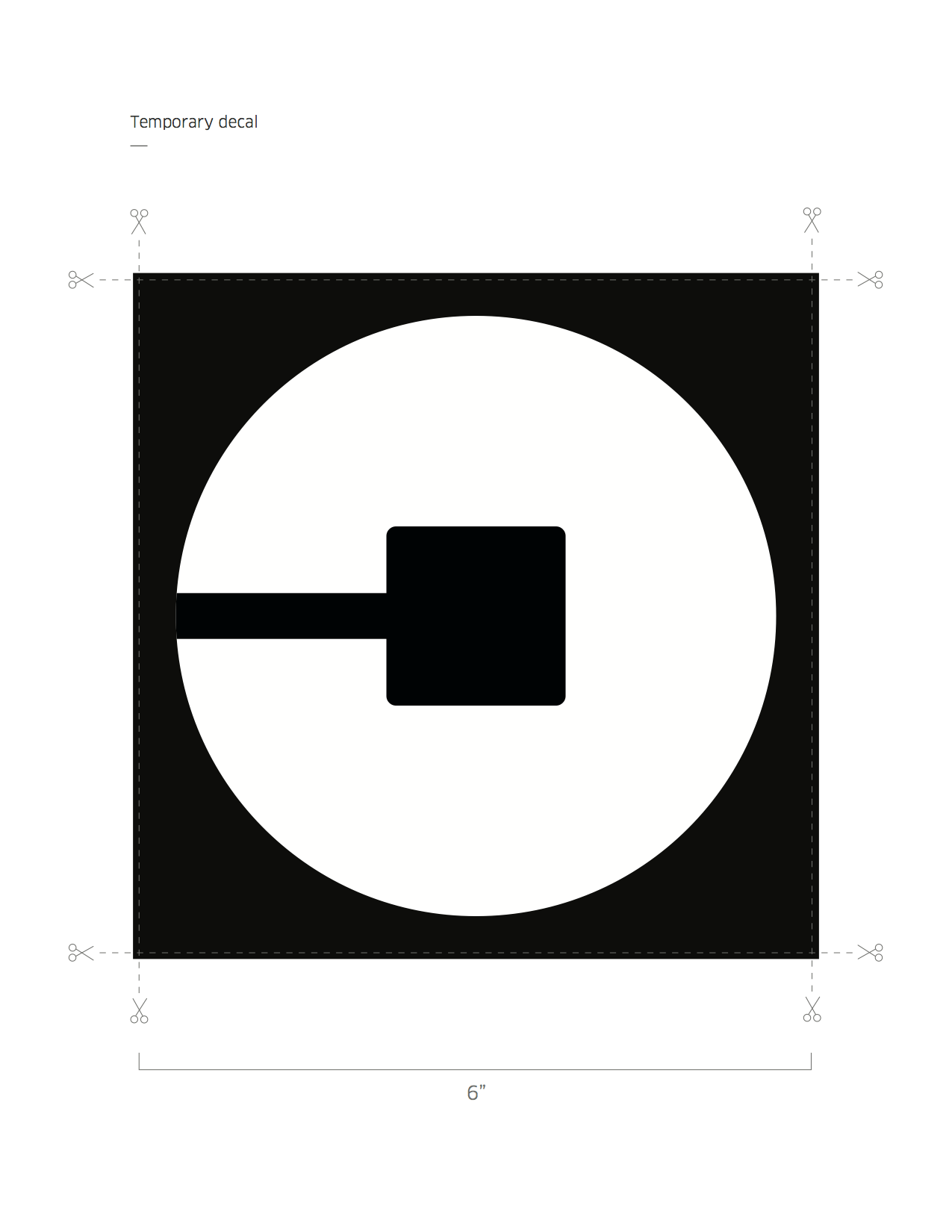 Uber Sticker Logo LogoDix