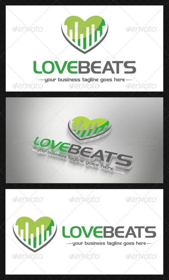 Colored Beats Logo - Colorful Logo Template
