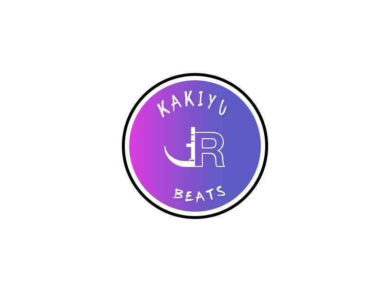 Colored Beats Logo - Logo. Kaliyu JR Beats with Gradient Colors by Brice Séraphin
