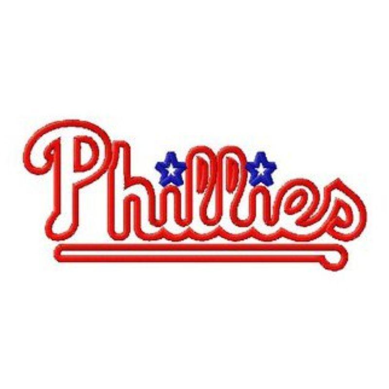 Different Phillies Logo - Pennsylvania Philadelphia Phillies Baseball Logo 8 Different Sizes ...