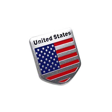 American Flag Sports Logo - Amazon.com: Generic Car Racing Sports US USA American Flag Shield ...