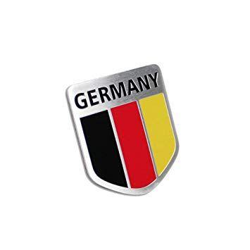 Generic Car Logo - Amazon.com: Generic Car Alloy Metal German Germany Flag Chrome Side ...