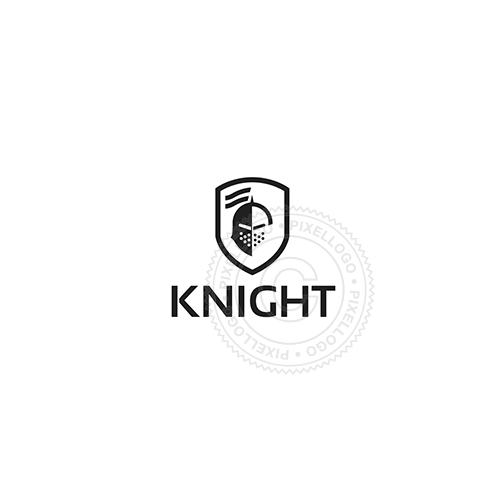 Knight Shield Logo - Knight Security Logo - Software Security | Pixellogo