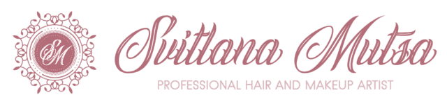 Makeup Artist Company Logo - Svitlana Mutsa, mobile hair and makeup artist in Ashford