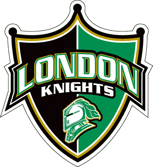 Knight Shield Logo - London Knights Alternate Logo - Ontario Hockey League (OHL) - Chris ...
