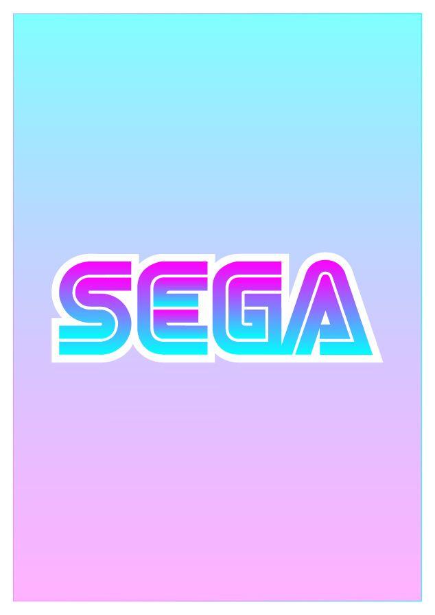 Sega Logo - Vaporwave SEGA Logo