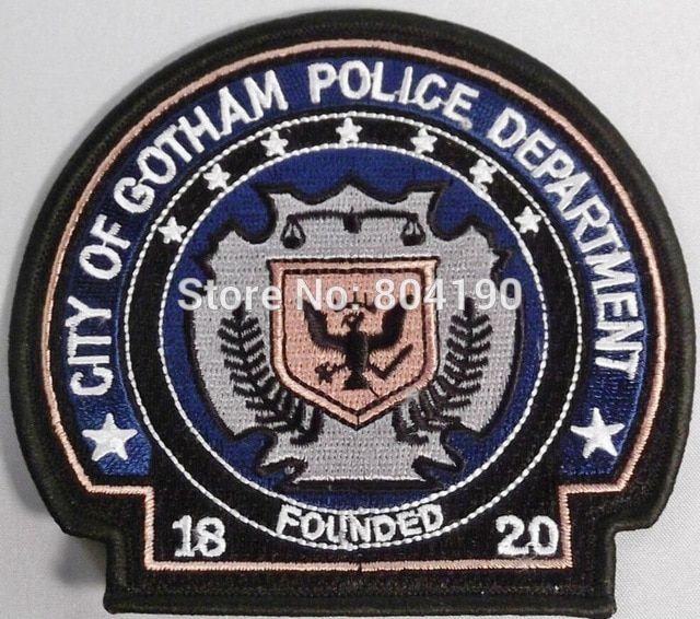 Knight Shield Logo - 3.75 BATMAN Dark Knight Rises Gotham Department Shield Logo TV