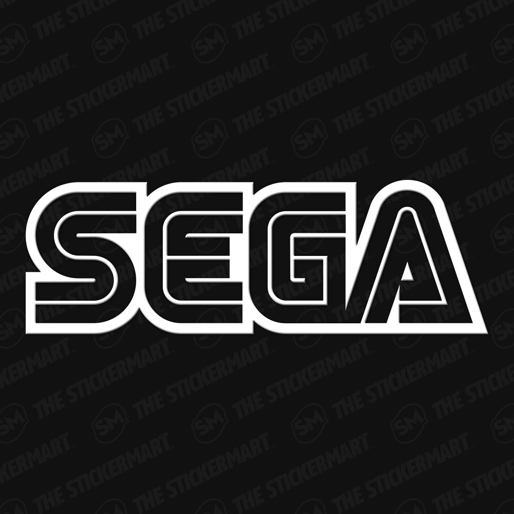Sega Logo - SEGA Logo Vinyl Decal. Sega. Sega genesis, Decals, Vinyl decals