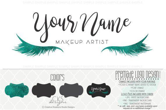 Makeup Artist Company Logo - Premade Logo & Watermark Makeup Logo Artist Logo Beauty Logo | Etsy