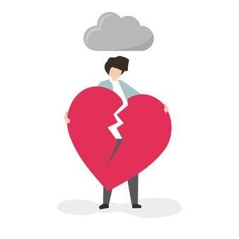 Broken Heart Logo - Broken Heart Vectors, Photo and PSD files