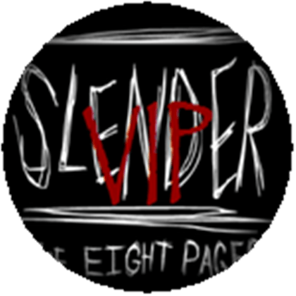 Slender Logo - Slender: The Eight Pages VIP - Roblox