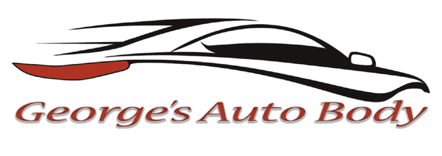 Auto Body Logo - George's Auto Body. Collision Repairs. Briarcliff Manor NY