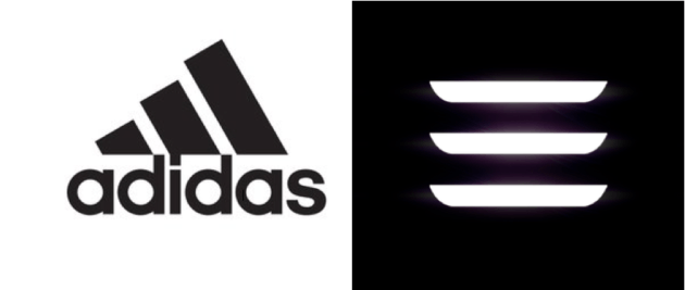 Adidas App Logo - Court documents show Tesla tweaked its Model 3 logo amid a trademark ...