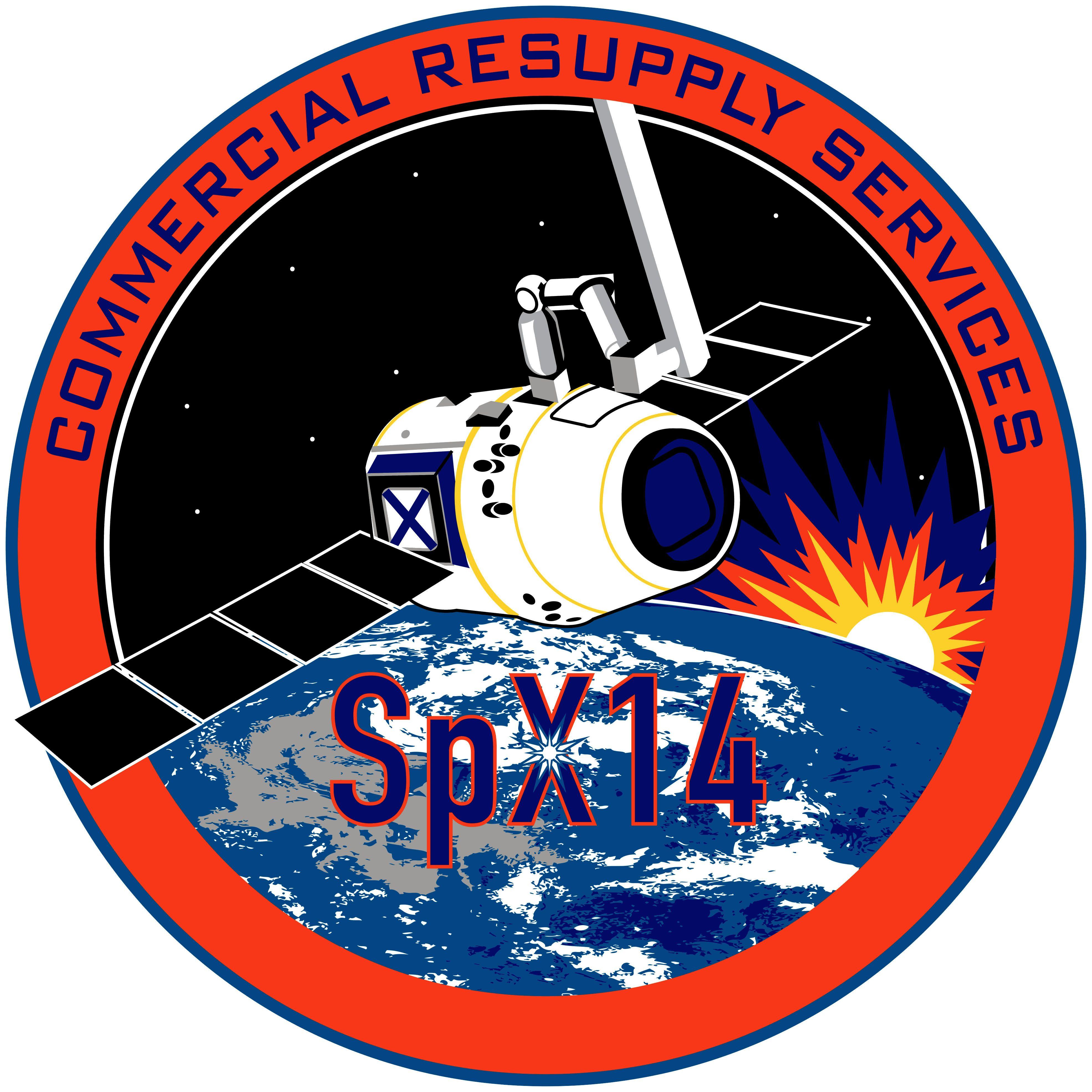 Space Dragon Logo - SpaceX Falcon 9 Set to Launch Dragon to the International Space ...