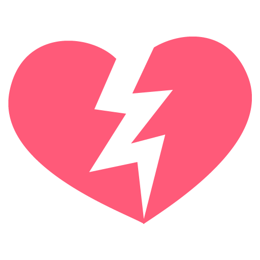 Broken Heart Logo - Broken Heart Emoji Icon Vector Symbol | Free Download Vector Logos ...