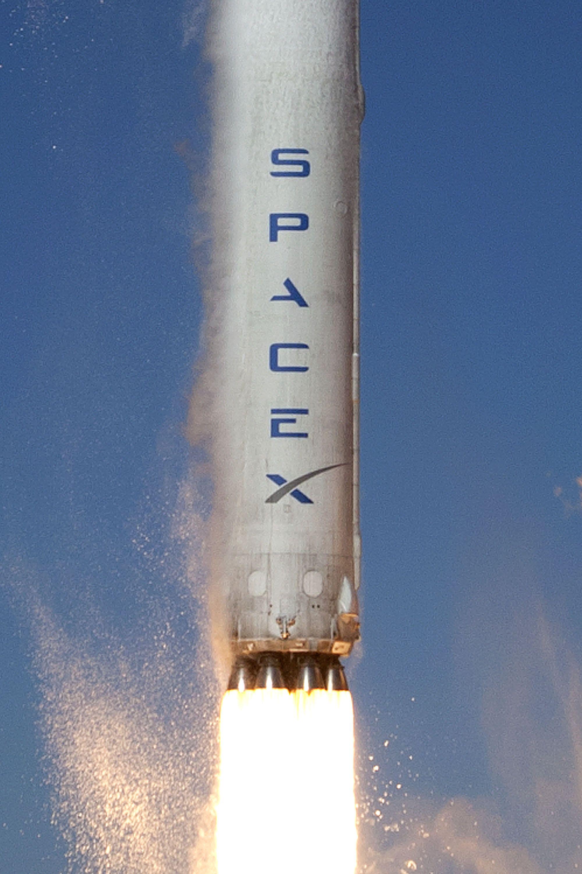SpaceX Falcon 9 Logo - Upgraded Falcon 9 Mission Overview