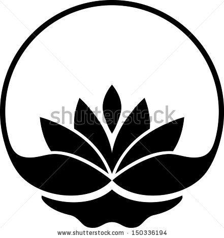 Lotus Flower Vector Art Logo - Vector lotus flower Free vector for free download about (54) Free ...