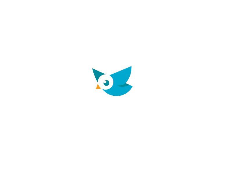 Cute Bird Logo - Cute Bird logo by Daniel Bodea | Dribbble | Dribbble