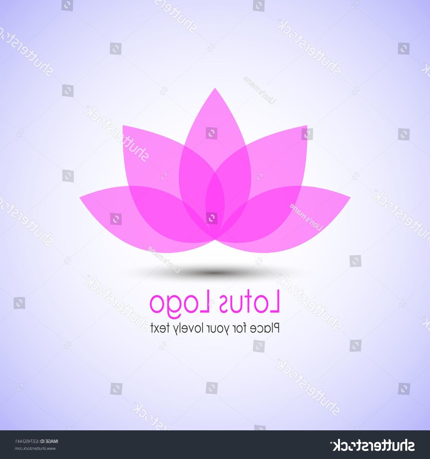 Lotus Flower Vector Art Logo - Best HD Abstract Lotus Flower Vector File Free Free Vector Art
