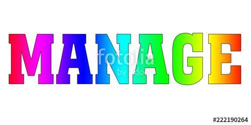 Rainbow Banner Logo - manage Rainbow banner logo