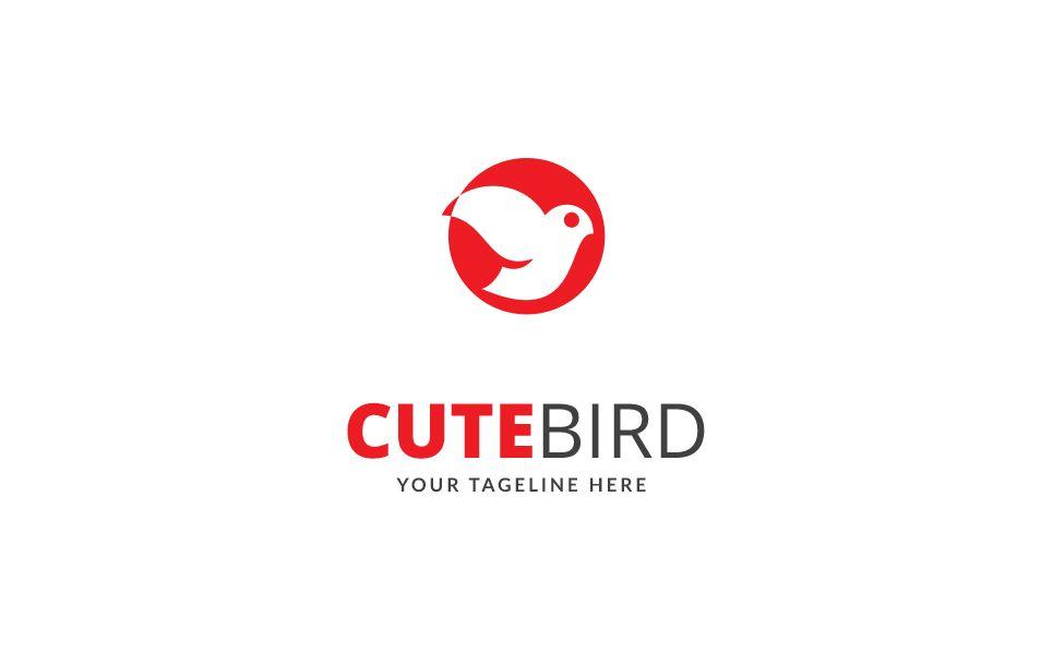 Cute Bird Logo - Cute Bird Logo Template #70317
