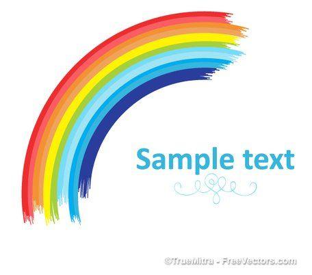 Rainbow Banner Logo - Free Curved Rainbow Banner Clipart and Vector Graphics - Clipart.me