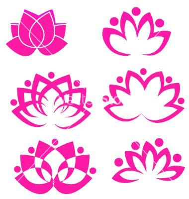 Lotus Flower Vector Art Logo - 17 Lotus Flower Vector Free Images - Lotus Flower Vector, Free ...