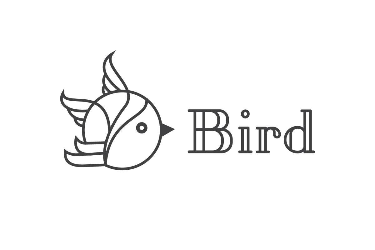 Cute Bird Logo - Cute Bird Logo