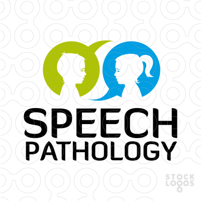 Speech Logo - Logo created for the subject of speech-language pathology (SLP) Logo ...
