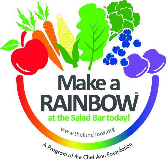 Rainbow Banner Logo - Custom Eat from the Rainbow With Chef Ann Foundation 24 x 72 Vinyl