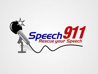 Speech Logo - Name: Speech911 Tag line: Rescue your Speech logo design ...